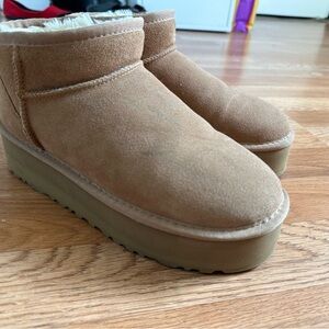 Ugg platform boots